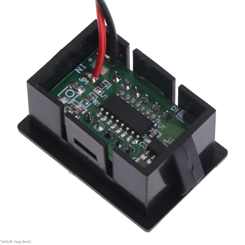 2 Draden 4.5-30V Mini Led Digitale Display Voltmeter Panel Meter 4XFD