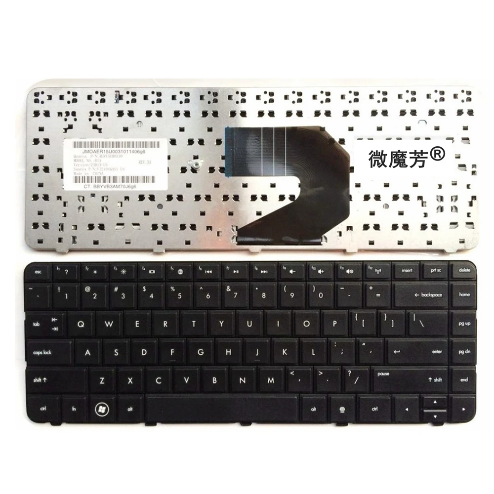 US Black border New English Replace laptop keyboard FOR HP CQ430 CQ431 CQ435 CQ436 2000-401TX 1000-1118TX 2000z CQ45-M02TX 246