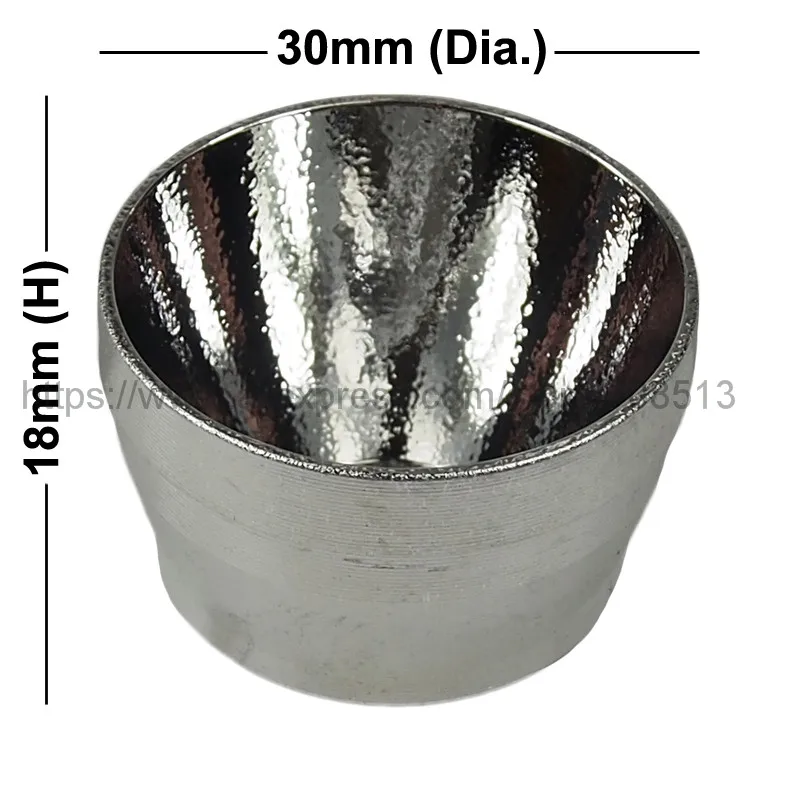 30mm(D) x 18mm(H) SMO / OP Aluminum Reflector