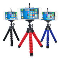 Flexible Mini Octopus Tripod Smartphone Stand Professional Camera Holder Portable Travel Selfie Stick Camera Mobile Accessories