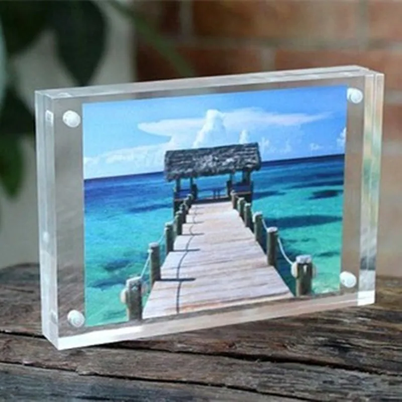 

Samples Acrylic Photo Frame Sheets Transparent Plastic Material Furnishing Home Plaques PMMA Board Can Cut Any Size