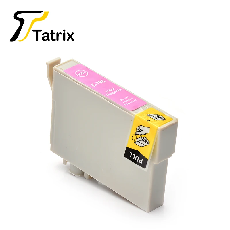 Tatrix For T0791 - 6 Ink Cartridge Compatible For Epson Stylus Photo 1400/1500W、P50、 Artisan 1430 PX650/660/660+/700W/710W/720WD