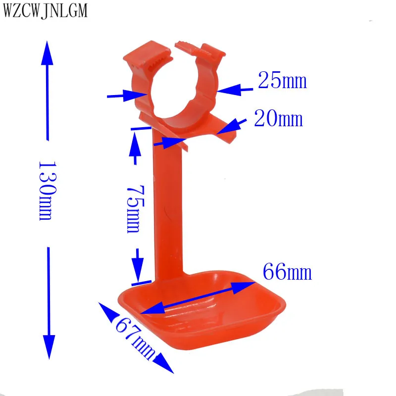 2pcs The second-generation chicken waterer New drinking cup Chicken automatic water bowl 25mm pipes Ball nipple Hanging cup