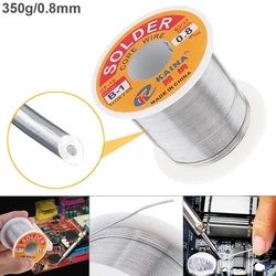 Solder Wire  63/37 B-1 350g 0.8mm Tin Fine Wire Core Rosin with 2% Flux and Low Melting Point for Electric Soldering Iron