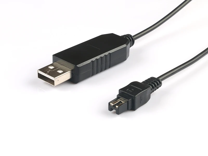 LANFULANG AC-L200 L25A USB charger cable fits External power bank for Sony DCR-HC40 DCR-HC54 DCR-HC96 DCR-PJ5 DCR-SR15 DCR-SR20