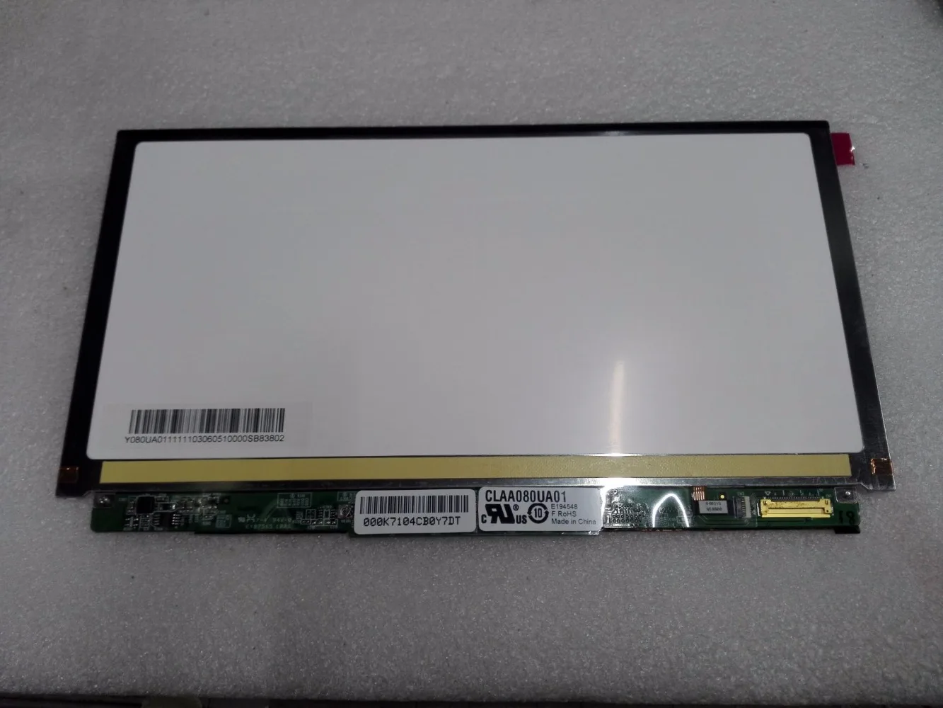 8 inch Laptop lcd led screen LT080EE04100 CLAA080UA01 LT080EE04000 For VGN-P47 P49 Serise 1600*768