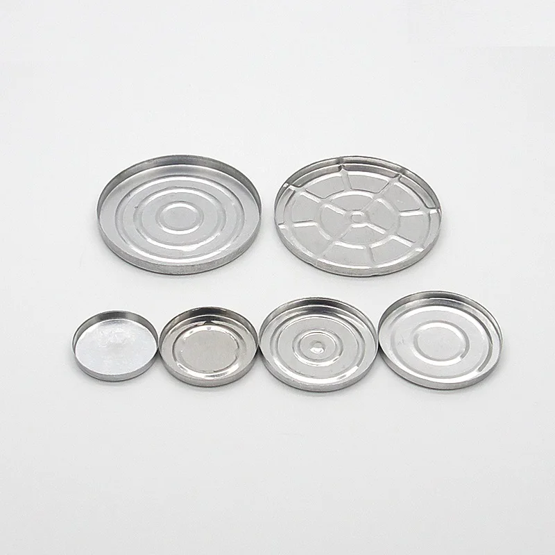 DIY Aluminum Palette Round Makeup Tools Empty Eyeshadow Lipstick Powder Compact Refillable Aluminum Pans