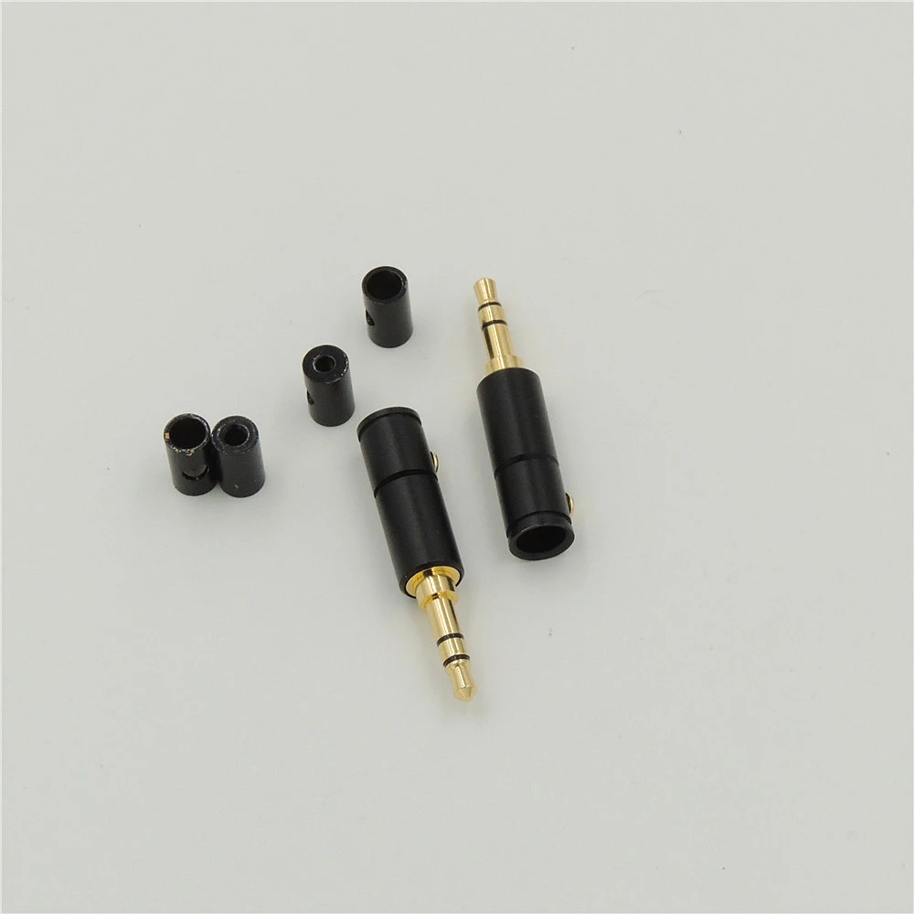 

High Quality 3.5mm Male Headphone Plug 3 Pole Stereo Audio Jack DIY Soldering Connector