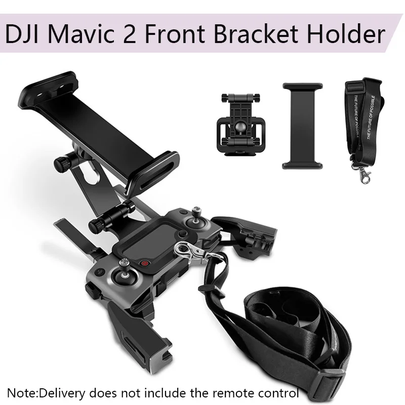 Bracket Phone Tablet Front plate Bracket Holder for DJI Mavic 2 Pro Zoom Mount Clip for Pad lanyard Remote Control Holder