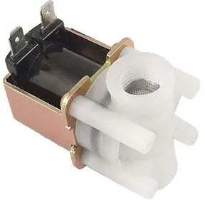 Free Shipping 50PCS/LOT DC 24V 1/4'' Female Thread Water Flush Solenoid Valve RO Systerm Plastic