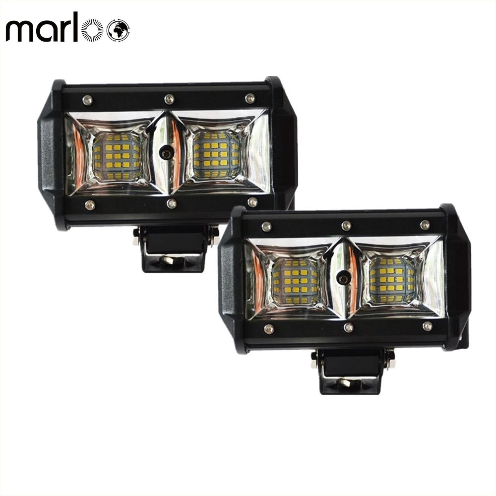 

Marloo 7" LED WORK LIGHT BAR 54W HEADLIGHT 12V 24V CAR TRAILER WAGON PICKUP BOAT 4X4 4WD MOTOR OFFROAD LED FOG LAMP LIGHT BAR