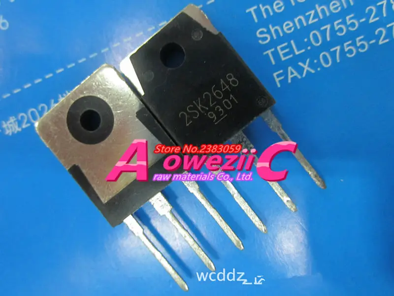 Aoweziic    100% new imported original  K2648 2SK2648 2SK2648-01 TO-247 field effect MOS tube 9A 800V