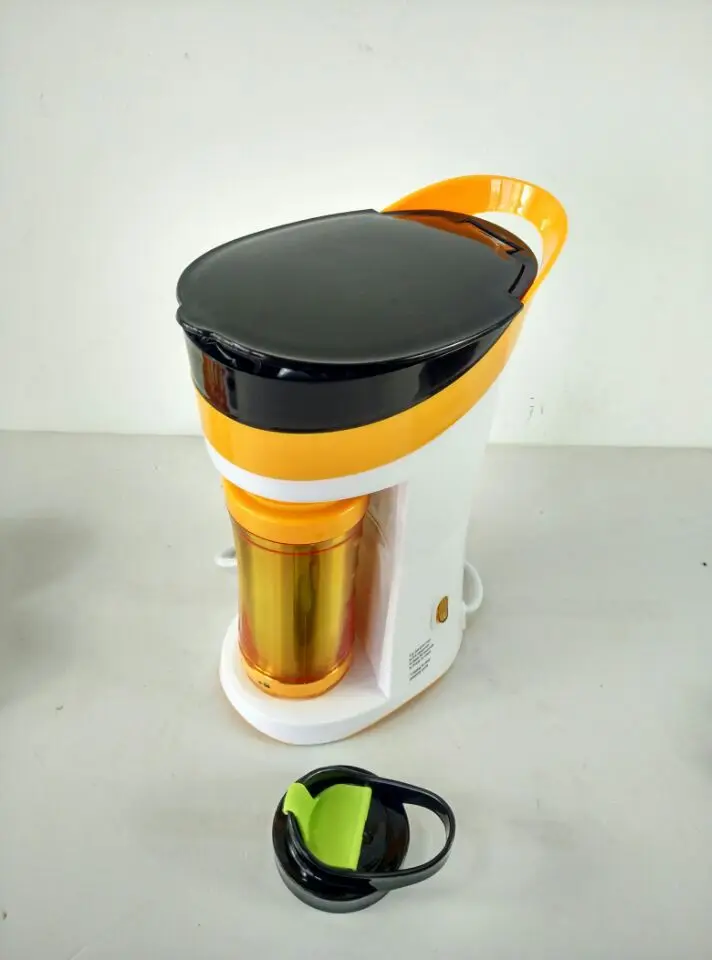 Электрическая кофеварка для путешествий my Brewer Перманентный фильтр Пивоваренная корзина персональная Кофеварка из нержавеющей стали