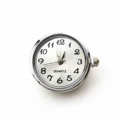 10pcs/lot 20mm white wrist watch snap buttons charms DIY women18mm Ginger Bracelet&bangles snap jewelry