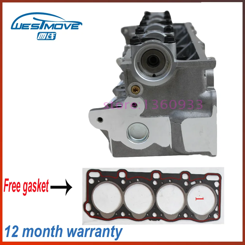 complete cylinder head assembly for Mazda 323 626 E2200 Premacy CP B2200/Capella 1998 2.0 TD 2184 2.2 D 8V -1997 engine : R2 RF