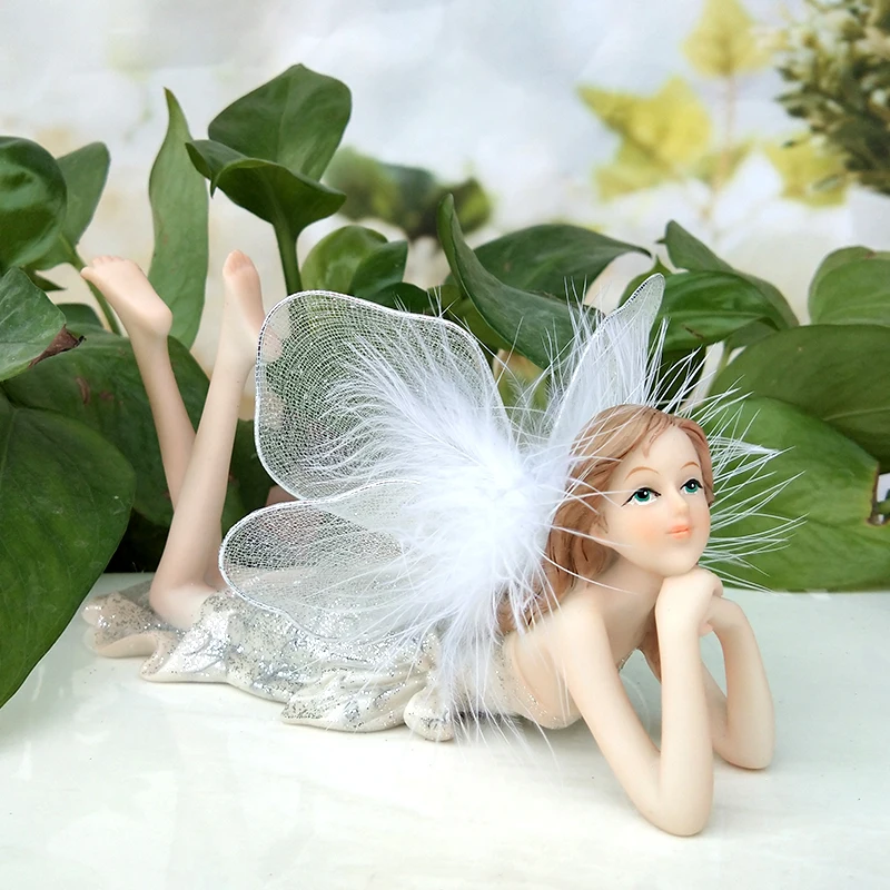 Fairy Statue Resin Ornament Garden Decoration Angel Figurine angel resin garden statue figure fairy