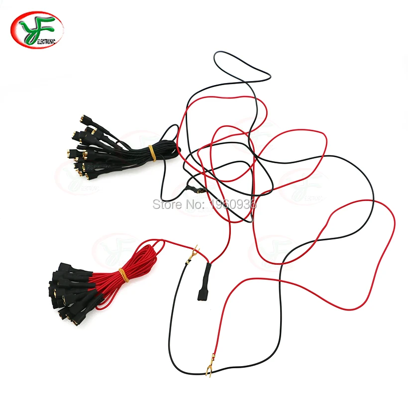 5V 12V illuminated light bulb Led Cable Push Button Wires With 6.3mm Quick Spade Terminal Connector To Arcade Power Supply