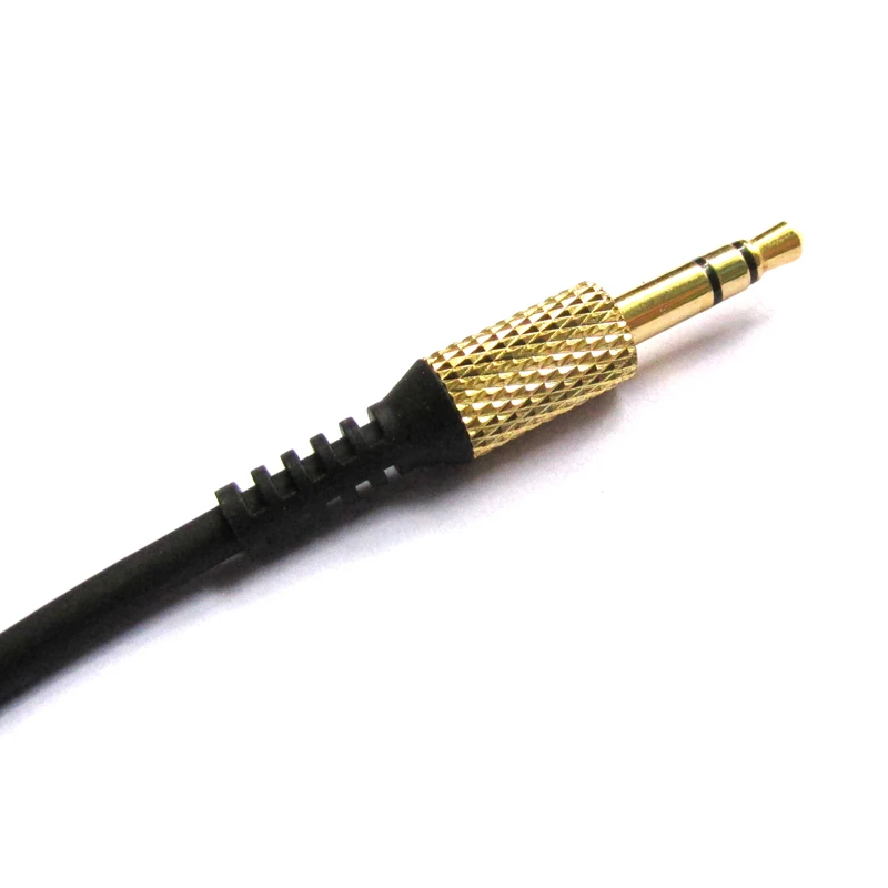 Cavo Audio di ricambio per Marshall maj1 2 3 i ii bluetooth sull'orecchio cuffie auricolari cavo placcato argento cavi Aux con microfono