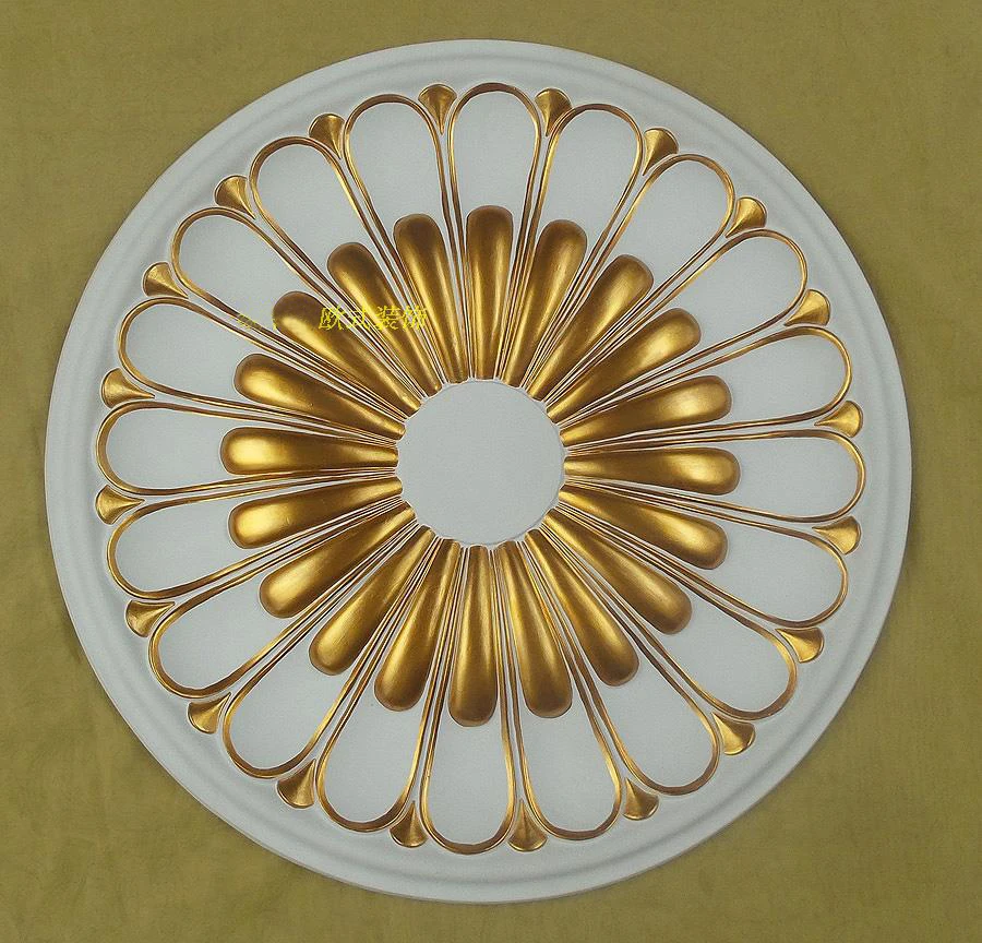 european-style-ceiling-rose-decoration-rosette-pu-decorative-pendant-lamp-base-panel-chandelier-paterage-medallion-wall-moulding
