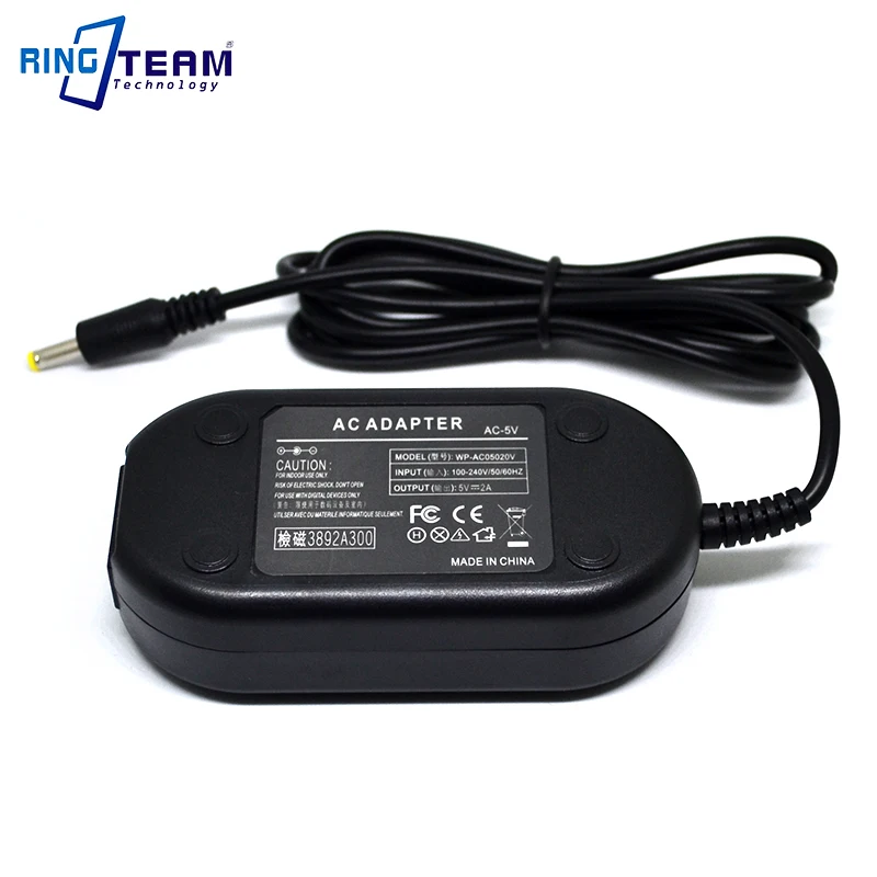 AC-5V Power AC Adapter for Fujifilm Cameras FinePix 2900 3800 4800 4900 6800 6900 E500 E510 E550 E900 F10 F100fd F20 F200 EXR