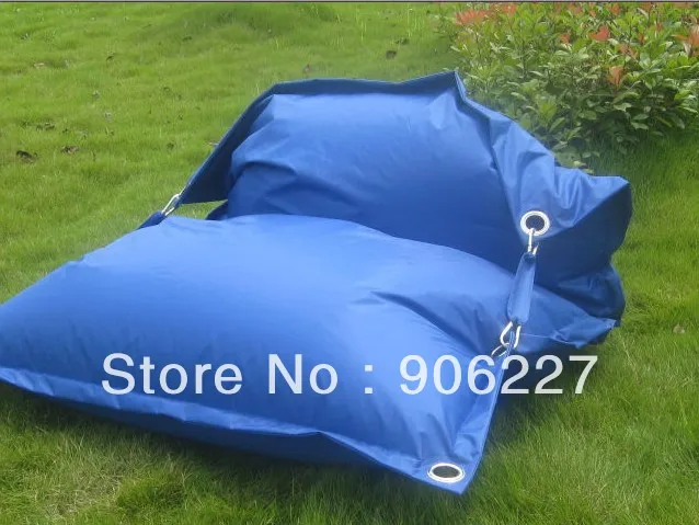 

The original !! outdoor buggle up Blue bean bag , strong beanbag chairs - free shipping