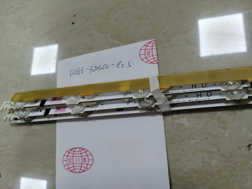 5pcs new original  9LED strip CONNECTOR  D2GE-320SC0-R3 FOR UA32F4088AR/J CY-HF320GEV5H