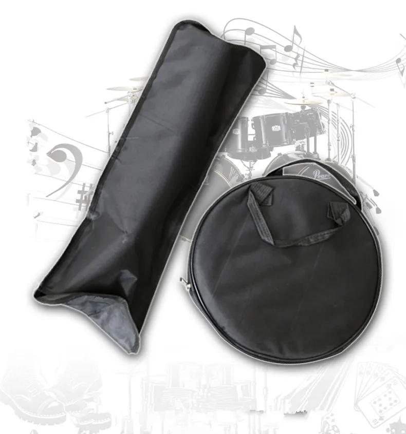 Portable durable 8 10 12 inches drum practice pad bag snare dumb drum case soft gig padded pack Stand Rack Bracket  cover