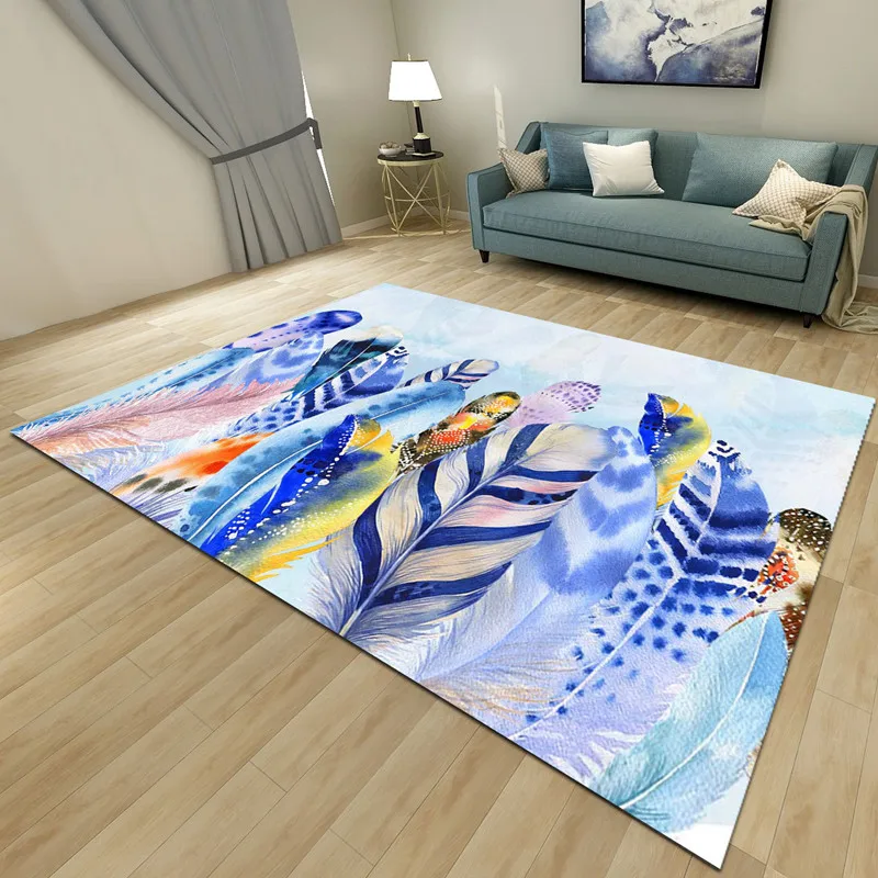 

Simplicity Nordic Style Printed Carpets for Living Room Decor Rug High-Quality Modern Home Area Rugs Geometric Pattern Carpet