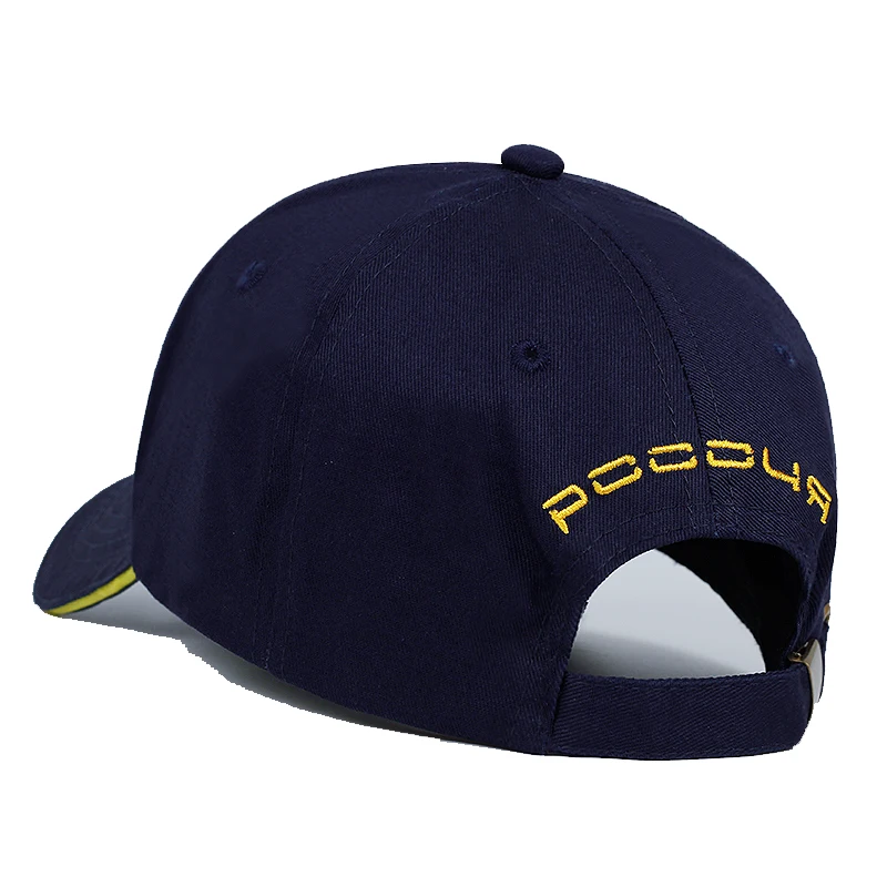 New Neutral Cotton Outdoor Baseball Cap Russia Badge Embroidery Snapback Fashion Sports Hat Men and women with Patriot Hat bone