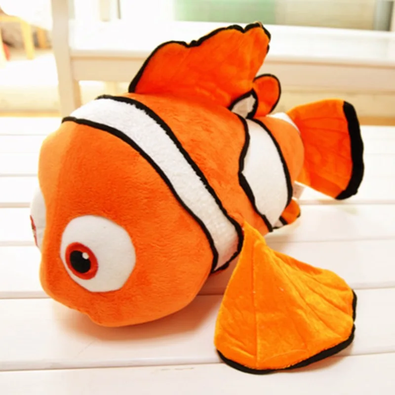 

Lovely Clownfish Plush Toy Soft Doll Birthday Gift B5230 for Kids And Aquarium Lovers