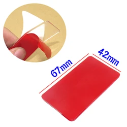 Front Windshield Rain Sensor Auto Glass Glue Stickers Self Adhesive Rectangle Gel Pad Replacement car Accessories For ALL Models