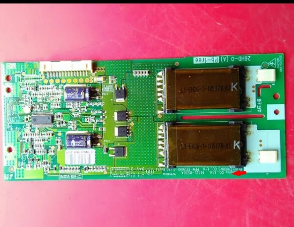 고전압 보드 가격 차이와 연결, 정품 LG26 ppw-ee26hd-o 6632l-0550a