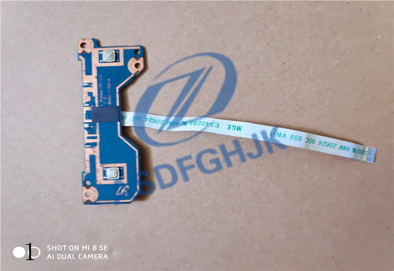 For Samsung NP450R5E NP370R5E Touchpad Button Board BA92-1155