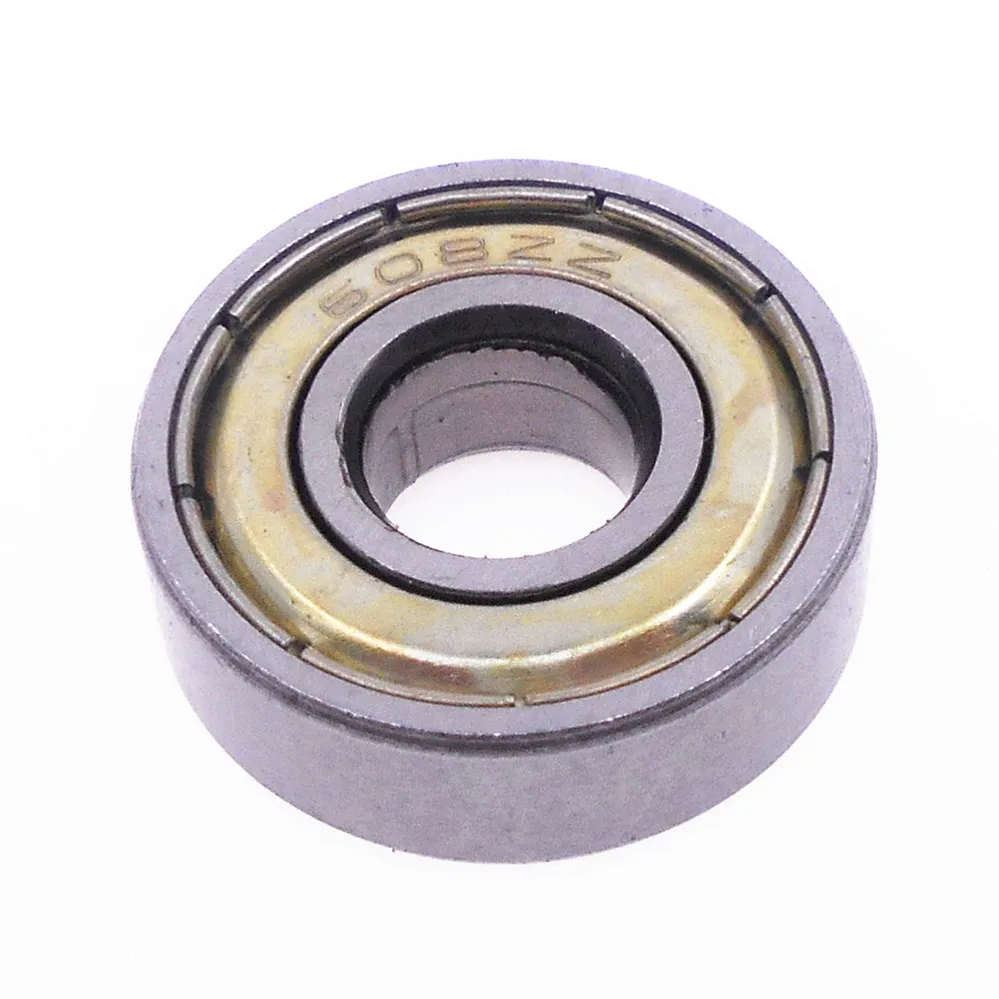 DuoWeiSi 3D Printer Parts 10pcs/lot 608ZZ 8mm Inner Size Carbon Steel Deep Groove Ball Bearing