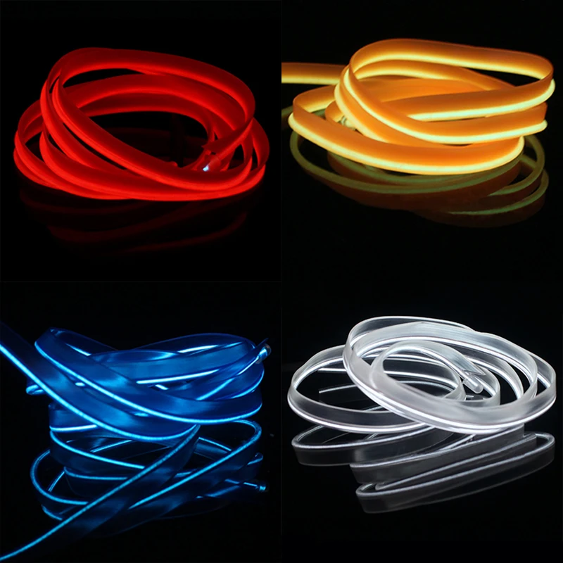 LENTAI 1Set Car LED Atmosphere Lights Decoration Lamp Strips For Kia Rio Ceed Sportage Peugeot 307 206 308 207 Hyundai Solaris