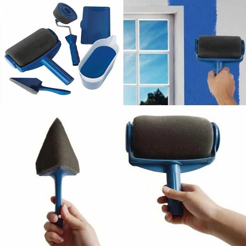 Seamless Paint Roller Household Use Wall Decorative Brush Handle Tool DIY Easy to Operate Painting Brush Tools Dropshipping