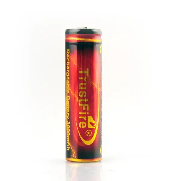 4pcs/lot  100% original Trustfire 18650 Battery 3.7v 3000mAh By Camera Torch Flashlight 18650 Rechargeable Batteries