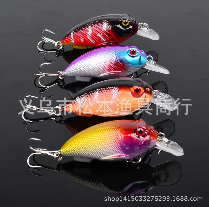 Carp Fishing 4pcs/set 7cm/9.6g Fishing Lures New Crank Bait Crankbaits Isca Artificial Tackle