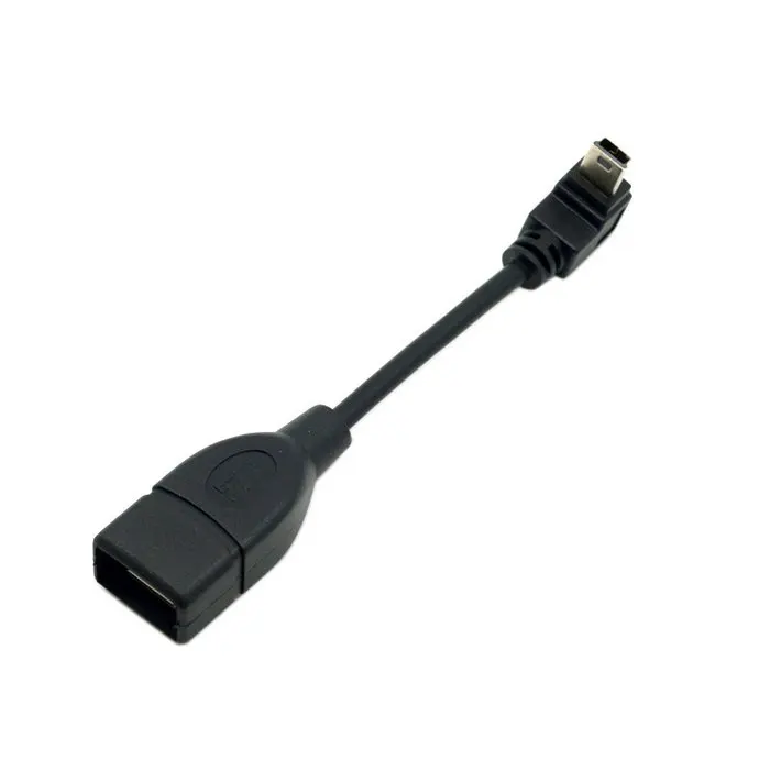كابل USB صغير بزاوية 90 لسيارة صوت MP3 10 سنتيمتر/25 سنتيمتر 0.1 متر/0.25 متر كابل USB صغير للمركبة