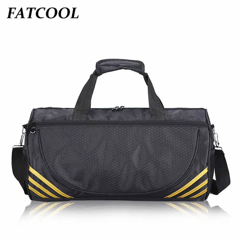 Waterproof Nylon Sport Bag for Men and Women, Training Gym Bag, Outdoor Fitness, Yoga Tote