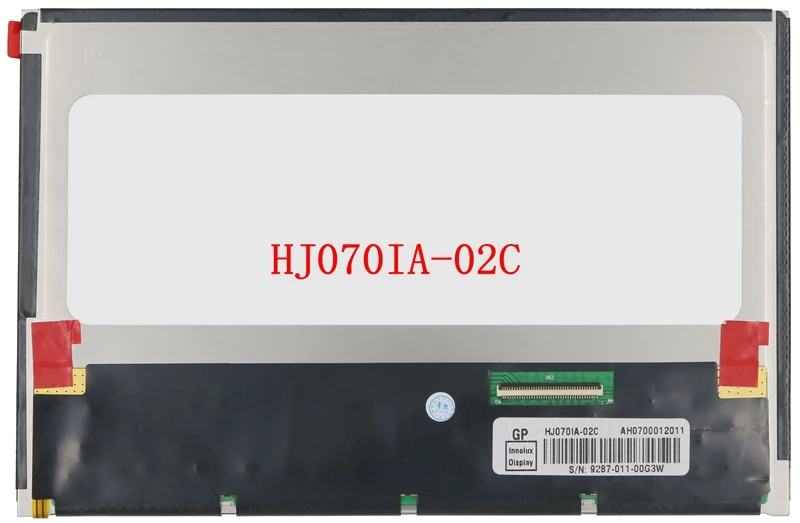 

free shipping original new7-inch high-definition IPS screen 1280 * 800 HJ070IA-02F 02C can be equipped with drive board reversin