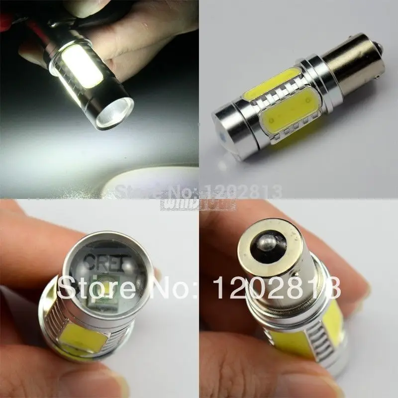 Free Shipping 2pcs CREE Chip Plasma LED 11W Projector bulb 1156 BA15s P21W canbus Reverse Tail Light