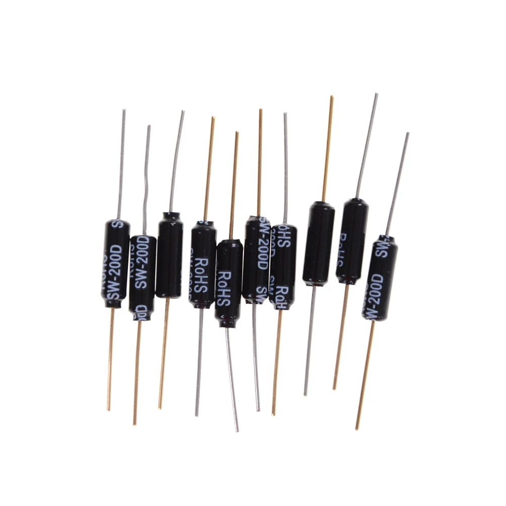 10pcs/lot Highly sensitive SW-200D ball switch angle Tilt switch Vibration Sensor Metal Ball Tilt Shaking Switch