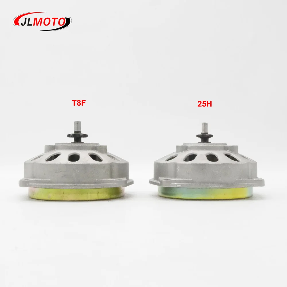 6T Sprocket T8F/25H Clutch Drum Gear Box Fit For 47cc 49cc 2 Stroke Kids Mini Dirt Pocket Bike ATV Quad Bike Go Kart Parts