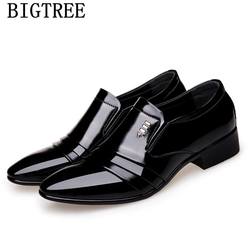 Mens Wedding Shoes Leather Shoes For Men Coiffeur Mens Shoes Formal Luxury Brand Chaussure Mariage Homme Erkek Ayakkabi