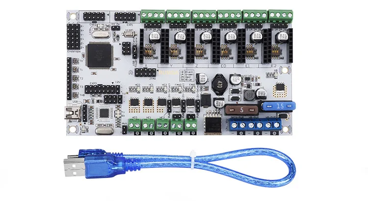 

3D printer motherboard rumba Plus supports 3 print heads extruder 3D printer accessories