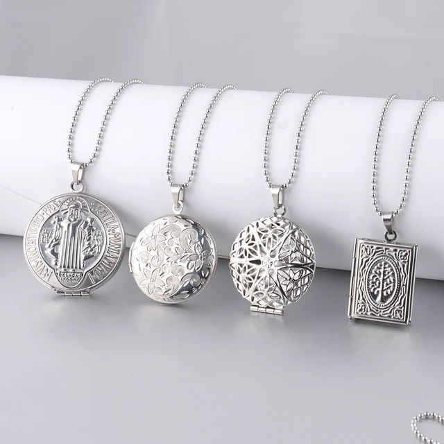 Steel locket deals