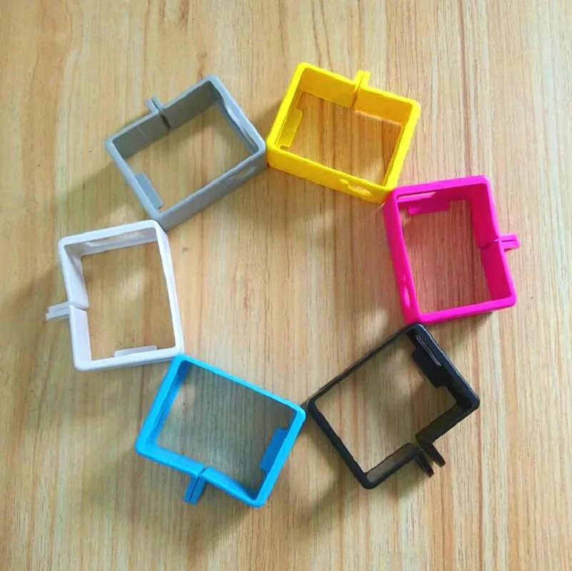 Bingkai untuk SJ4000 Aksesoris Kamera Aksi SJ4000 Perbatasan Casing Pelindung Udara SJCAM Original Camara EKEN H9 H3 Soocoo C30