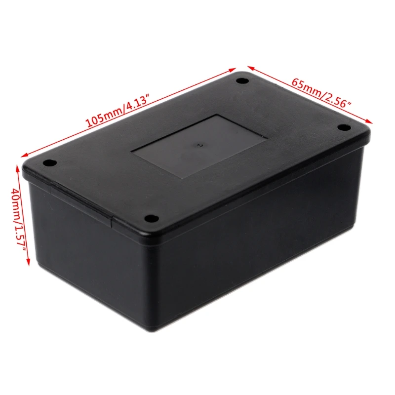 Waterproof ABS Plastic Electronic Enclosure Project Box for Case Black 105x64x40 517A