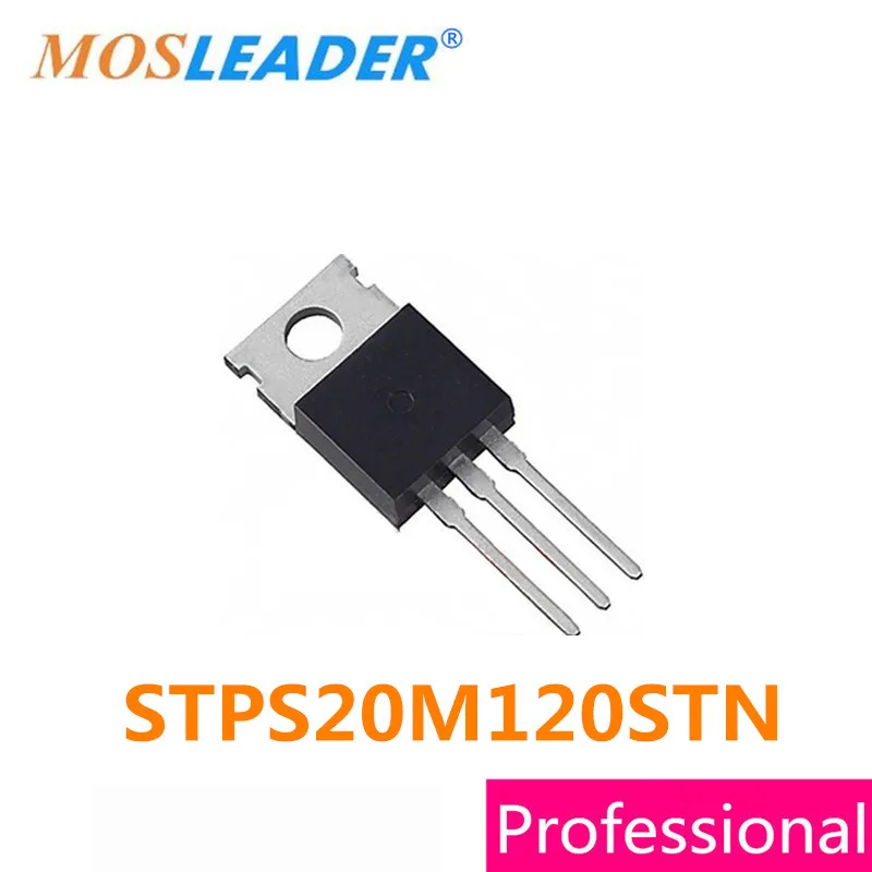 

Mosleader STPS20M120STN TO220 50 шт. STPS20M120ST STPS20M120 STPS20M120S выпрямитель питания Шоттки высокого качества